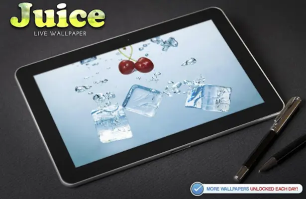 Juice Live Wallpaper android App screenshot 0